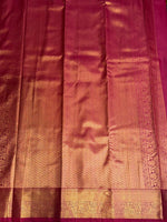 Magenta semi Kanchipuram saree- PBRIDE48V
