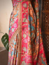 Olive green Soft silk saree- PBR30C