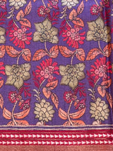 Maroon Soft silk saree- PBR30B
