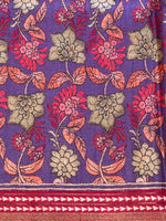 Maroon Soft silk saree- PBR30B