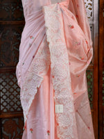 Peach soft Kotta saree- PBR33S2
