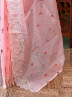 Peach soft Kotta saree- PBR33S2