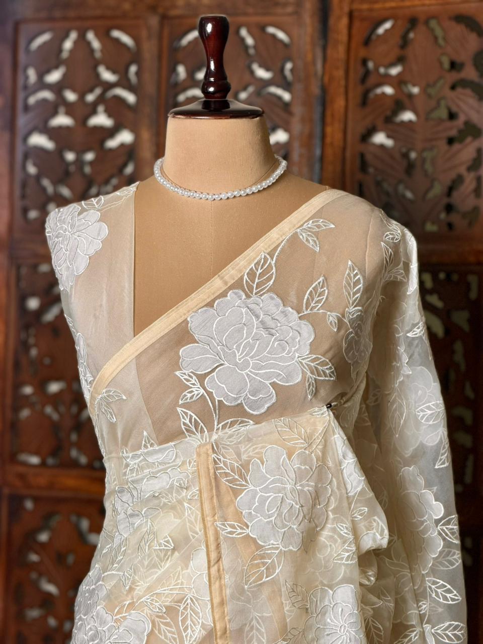 Pure organza Silk saree- PBR37