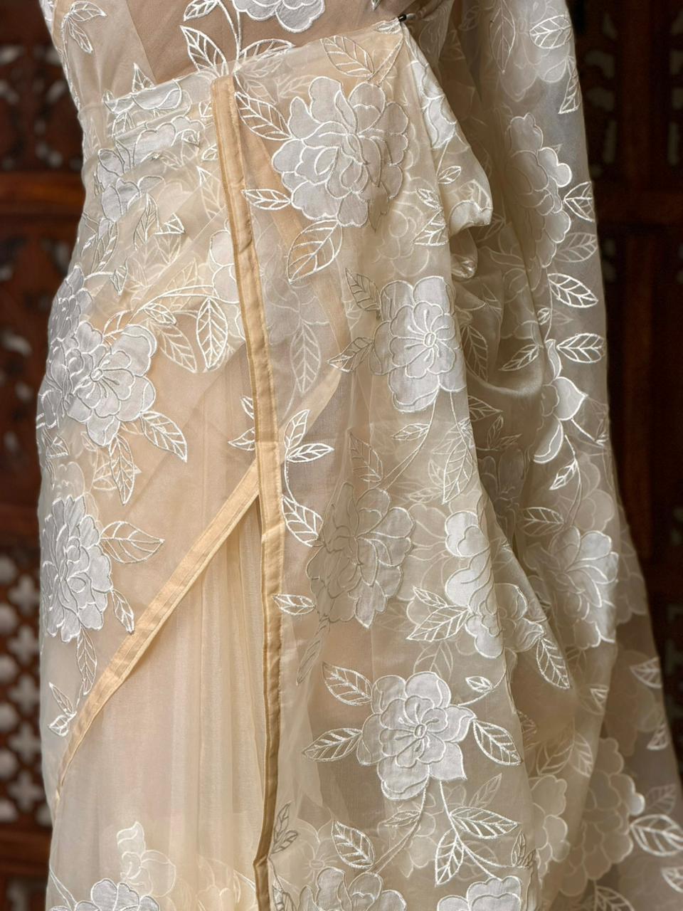 Pure organza Silk saree- PBR37