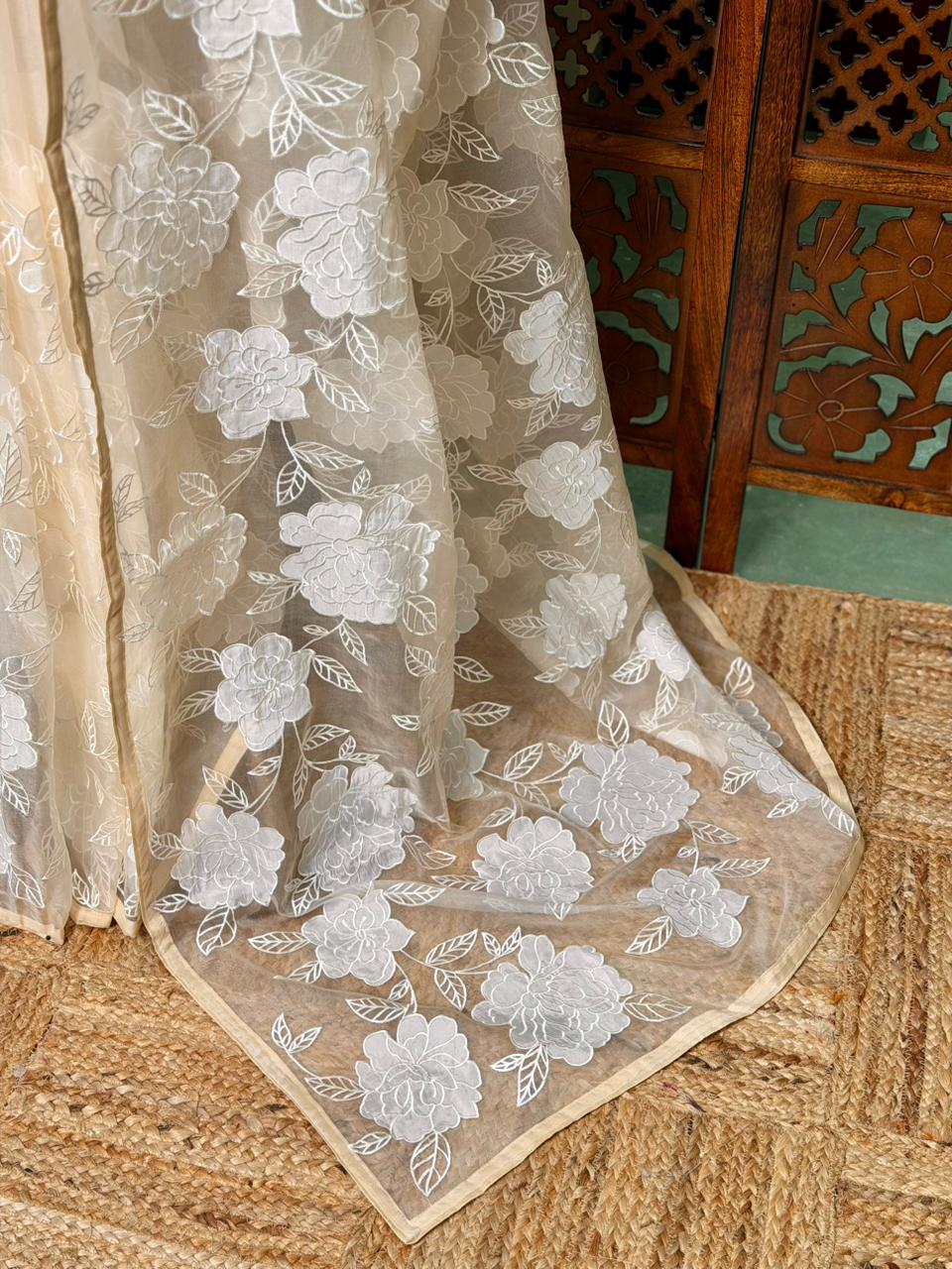 Pure organza Silk saree- PBR37