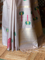 Soft Tusser Silk saree- PBR33T15