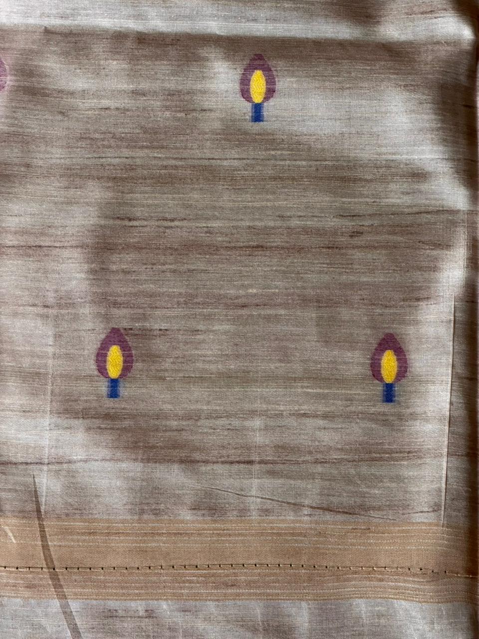 Soft Tusser Silk saree- PBR33T16