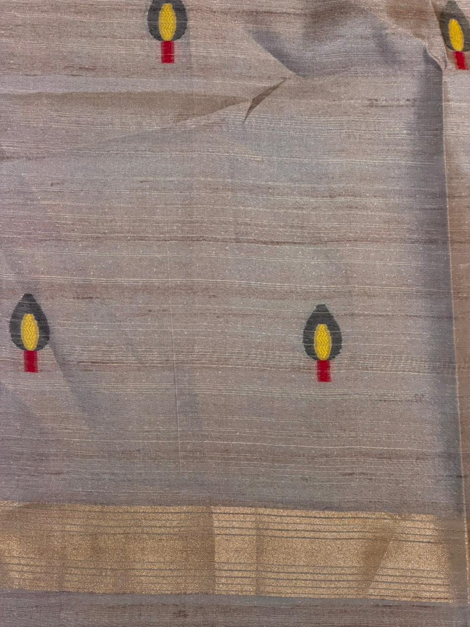 Soft Tusser Silk saree- PBR33T18
