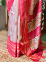 Tusser Silk saree- PBR40