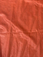 Rust orange Soft semi Tusser Silk saree- PBR33T18G