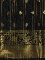 Red and Black banarasi silksaree -LZ9B