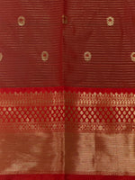 Green and Red banarasi silksaree -PFAZ2