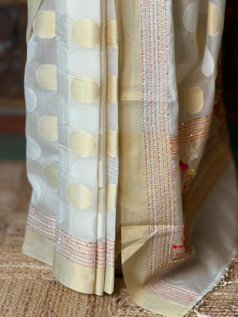 Premium Chanderi saree- ONAM26G