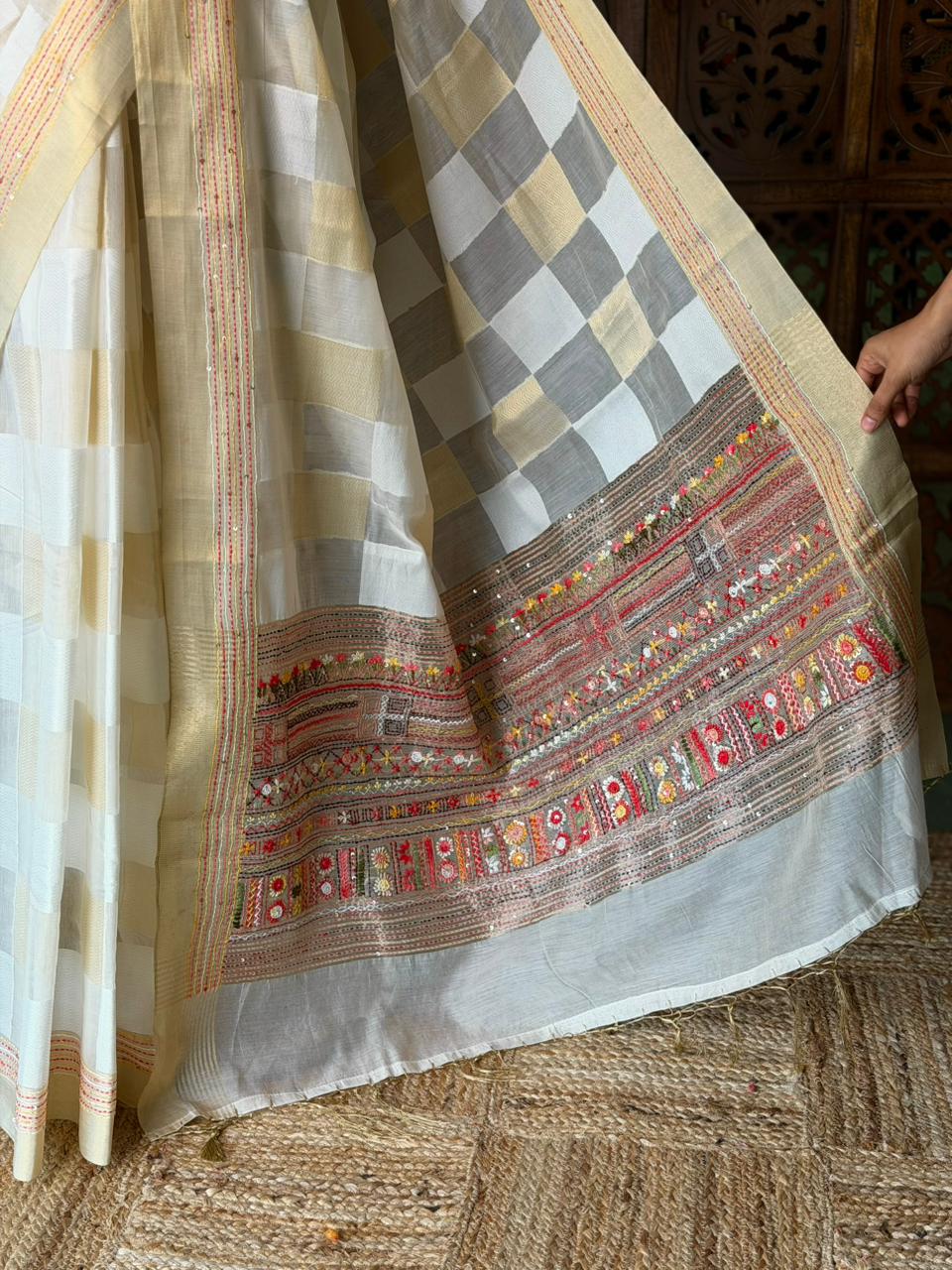 Premium Chanderi saree- ONAM26H