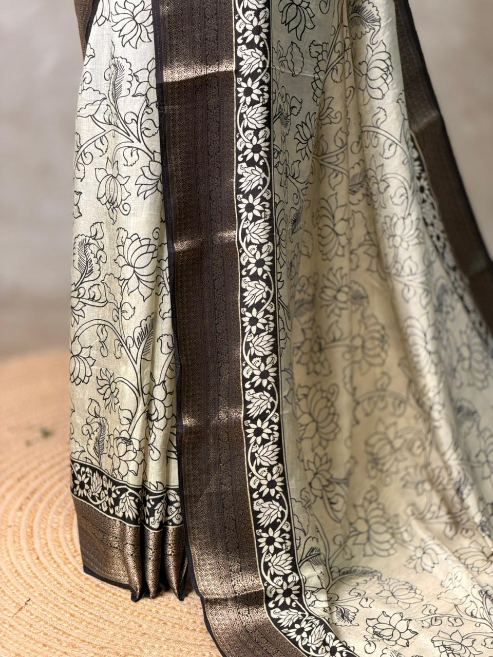 Pure Russian silk saree- PBR48
