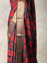 Pure Russian silk saree- PBR48B