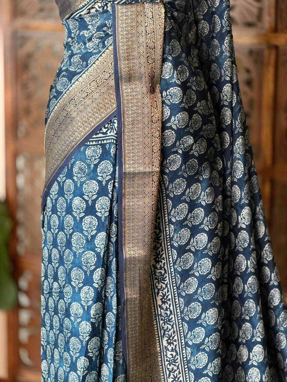 Pure Russian silk saree- PBR48C