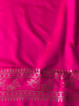 Rani Pink zatin Banarasi silk saree - RAZ1IG