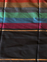 Black Semi banarasi silk saree - PIH90