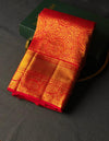 Red Pure Kanchipuram Silk saree - PPURE89