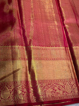 Magenta puretissue Kanchipuram Silk saree - PPURE96