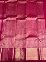 Magenta pure Kanchipuram Silk saree - PPURE97