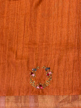 Soft tusser silk saree- PBR52