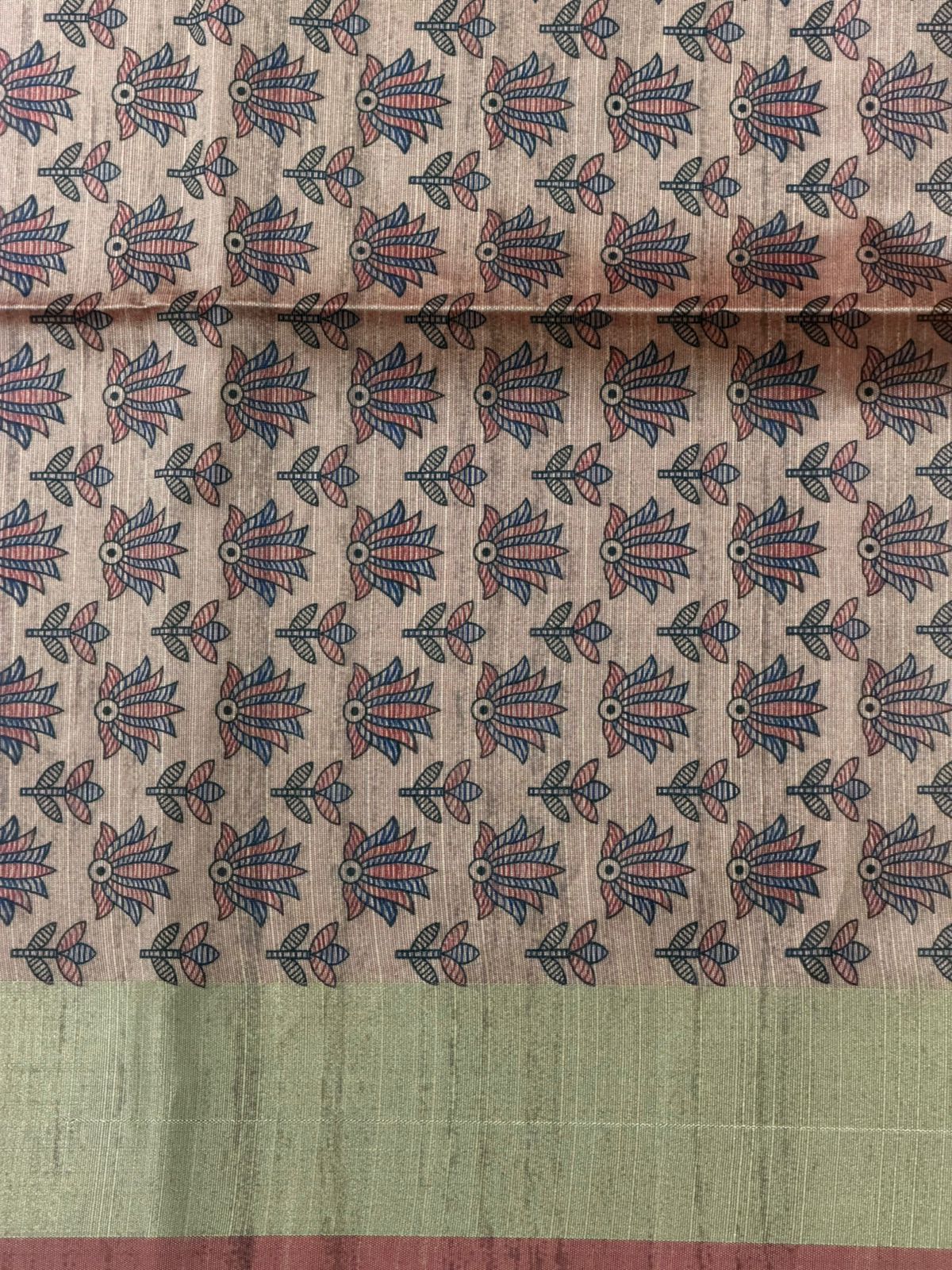 Maroon silk cotton saree- PBR49P