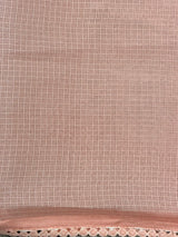 Peach Net kotta saree - PBR34B2