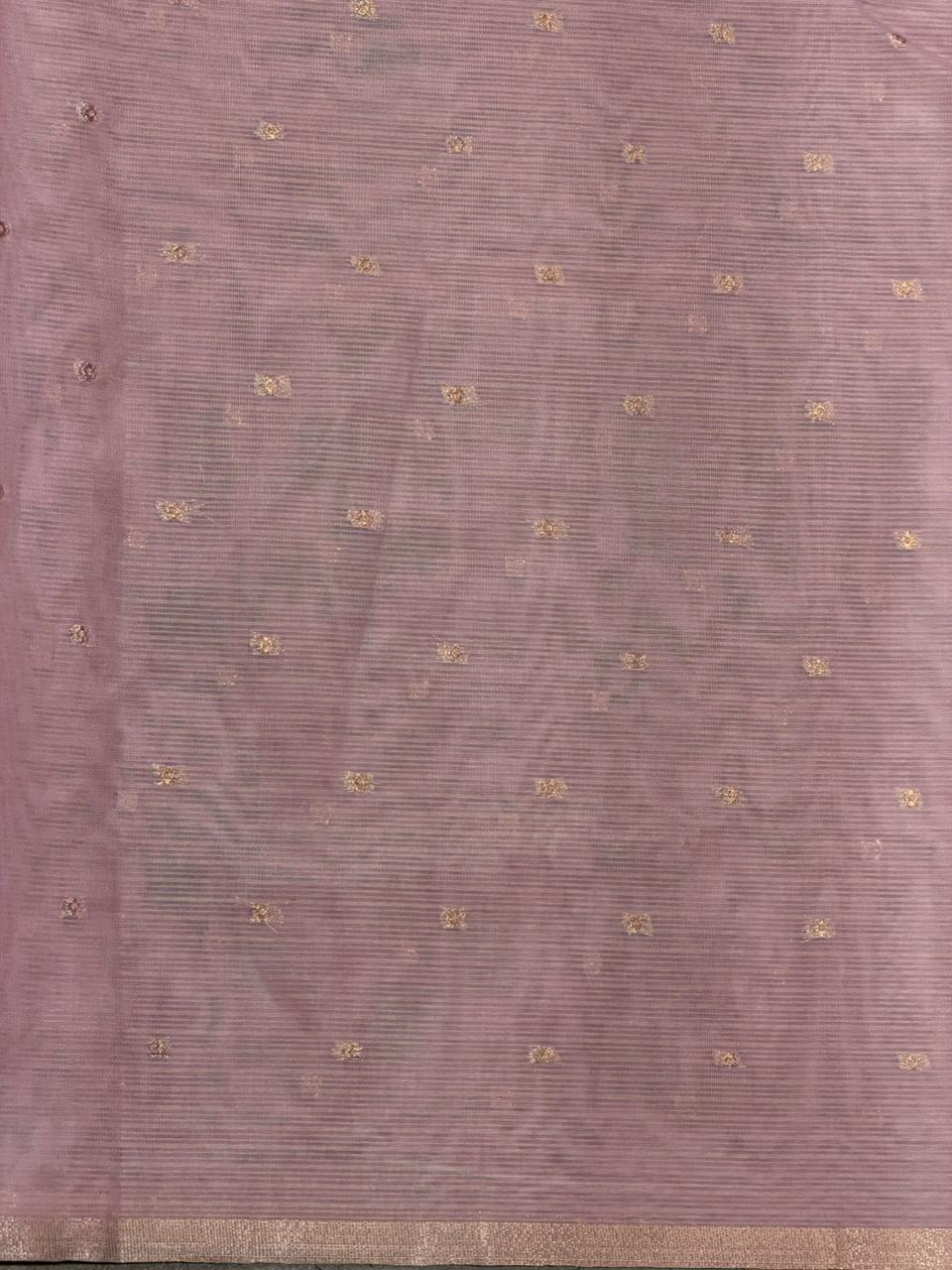 Pastal pink Net kotta saree - PBR34B4