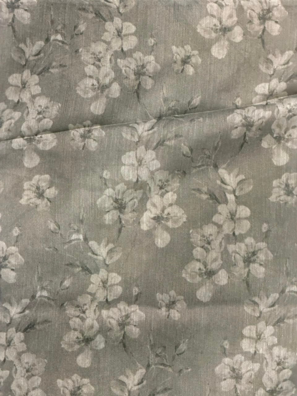 Grey Net kotta saree - PBR34B7