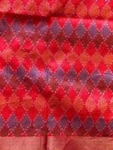 Orange Silk cotton saree- PBR60
