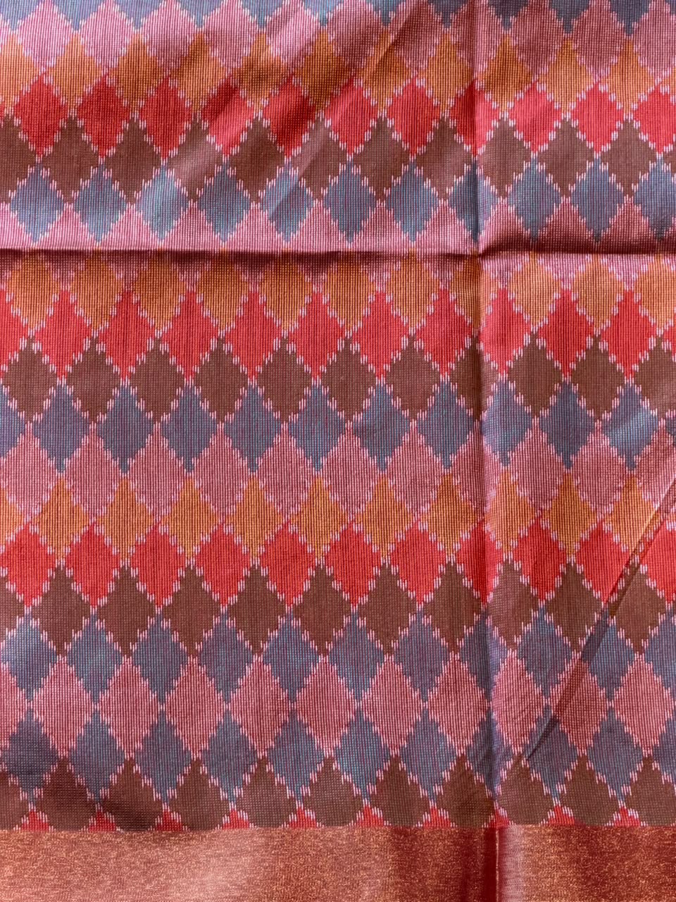 Ivory Silk cotton saree- PBR60I