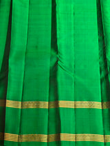 Maroon and Green Pure Vintage Kanchipuram Silk saree - PPURE121