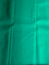Maroon and aqua Green Pure Kanchipuram Silk saree - PPURE131
