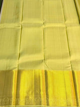 Pastal green Pure Kanchipuram Silk saree - PPURE133