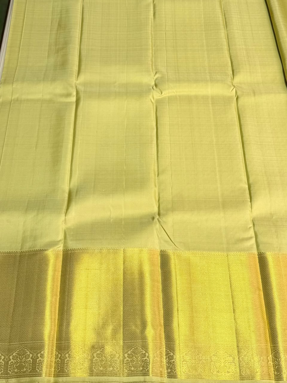 Pastal green Pure Kanchipuram Silk saree - PPURE133