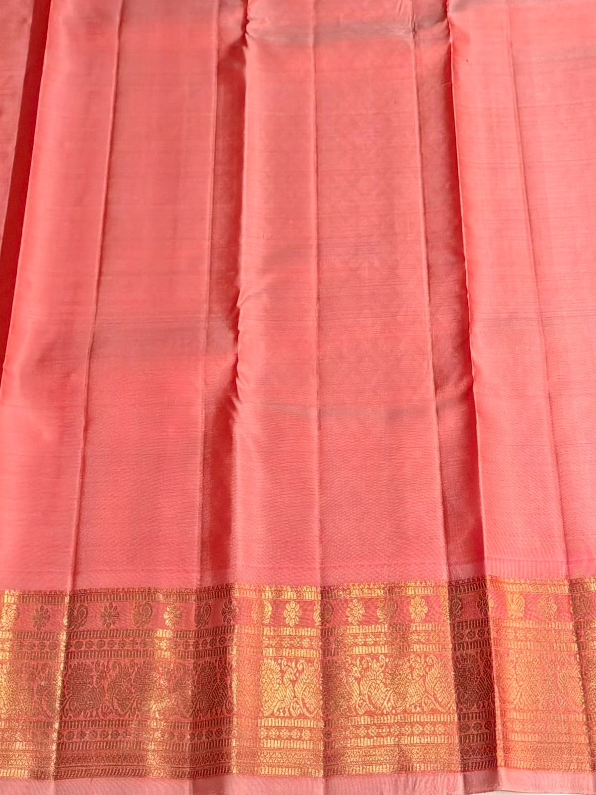 Red and Pink Pure Vintage Kanchipuram Silk saree - PPURE122