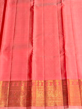 Red and Pink Pure Vintage Kanchipuram Silk saree - PPURE122