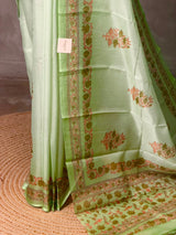 Green Silk kotta saree: PBR54AD3