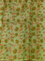 Green Silk kotta saree: PBR54AD3