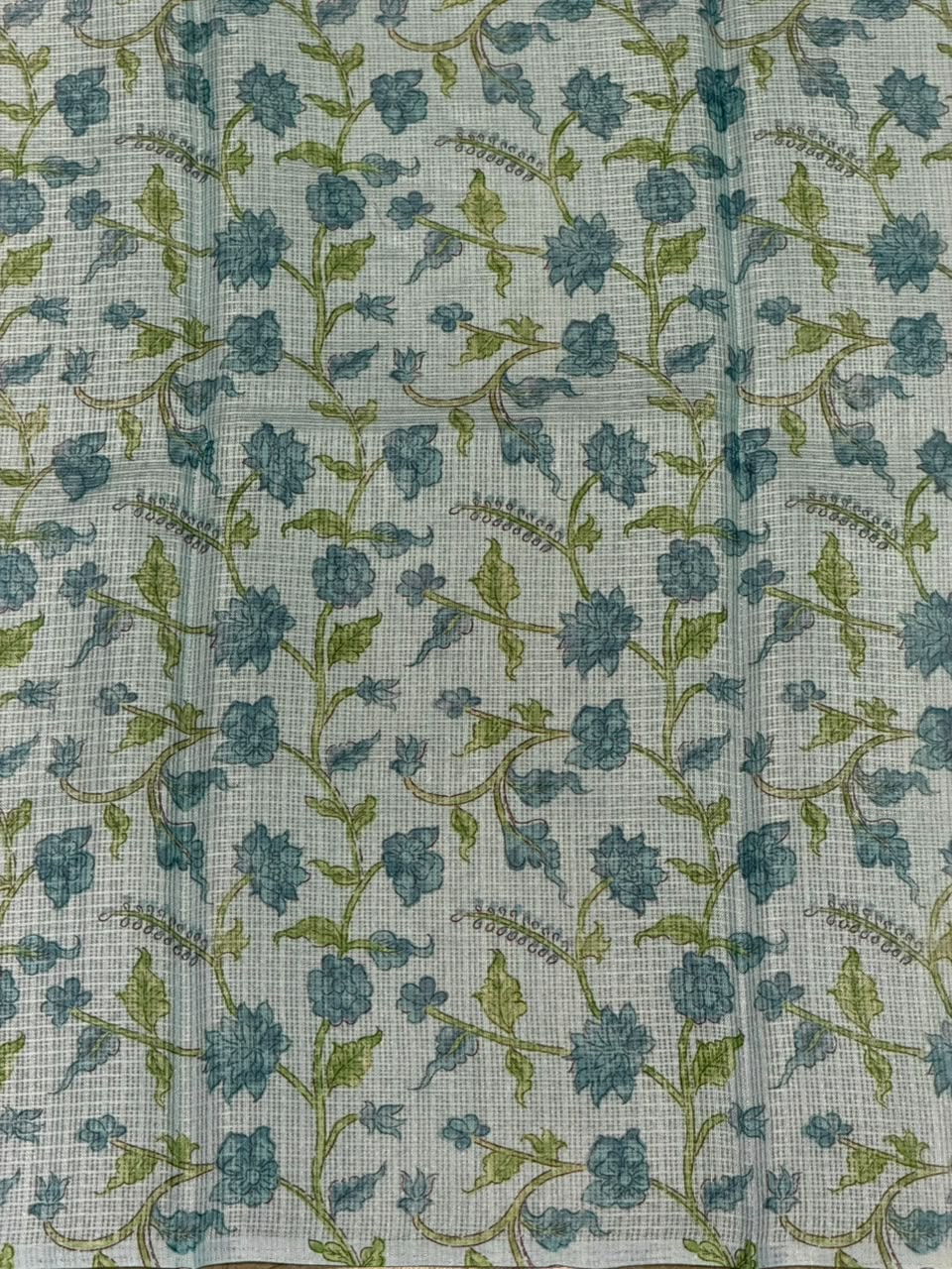 Blue Silk kotta saree: PBR54AD4