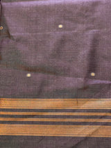 Tiger woven Tusser Silk saree- PBR62D