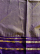 Green and blue Semi banarasi silksaree -PFAZ11