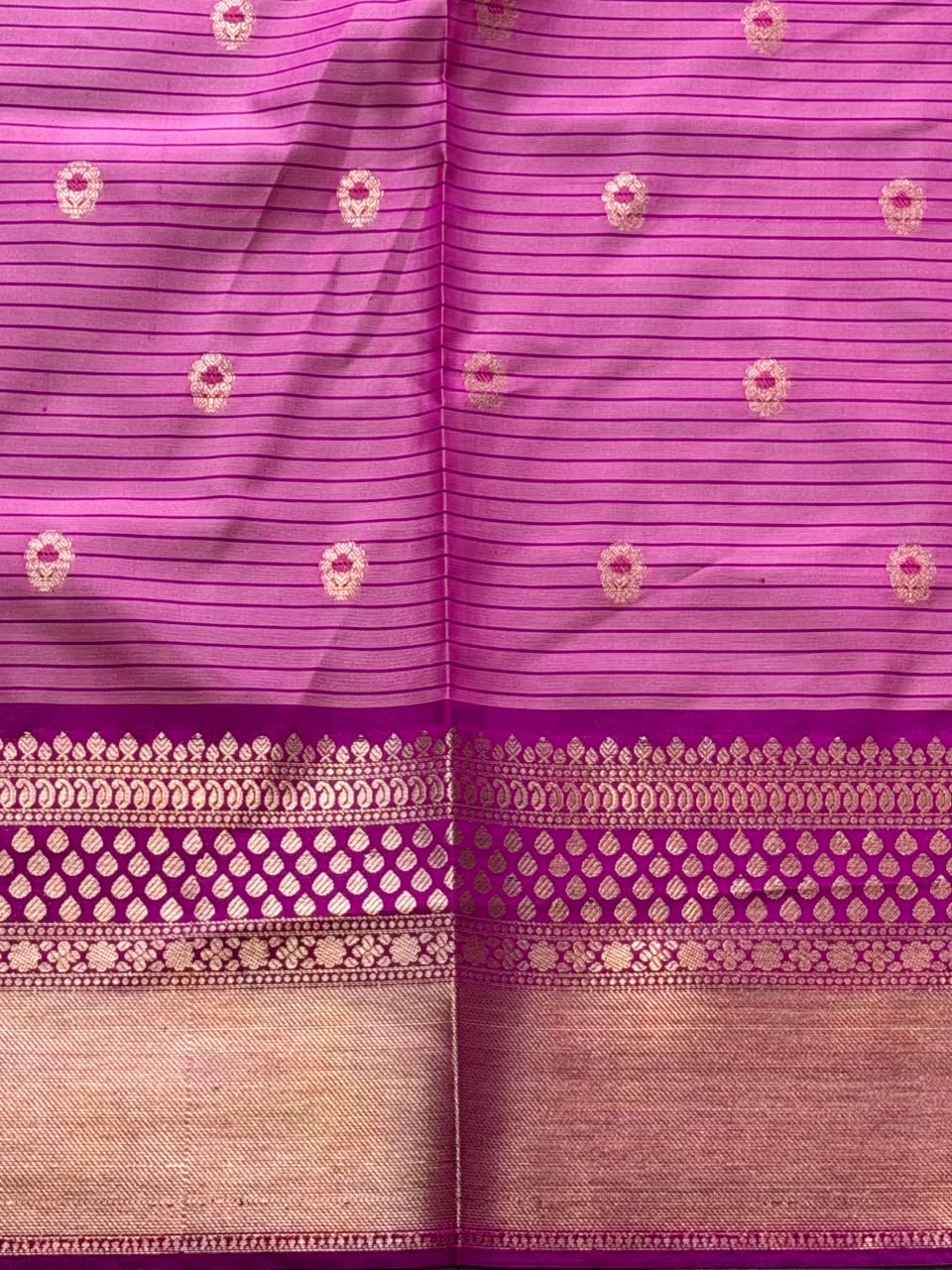 Nude Shade Semi banarasi silksaree -PFAZ4