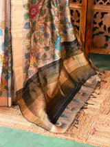 Pure tusser silk saree - PBRT2AC