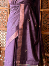 Pure tusser silk saree - PBRT2AA