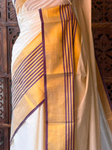 Kerala Cotton saree - ONAM26k