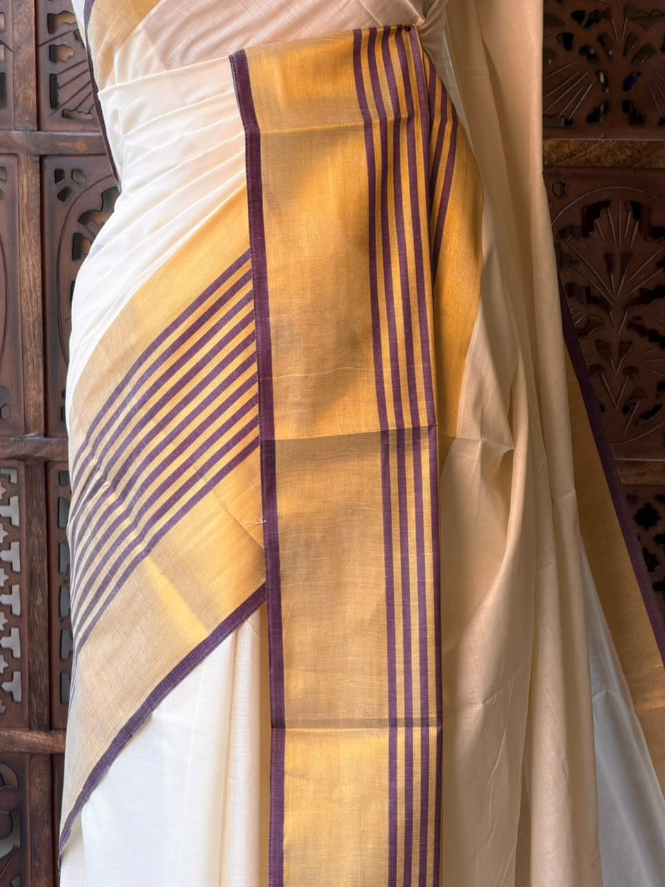 Kerala Cotton saree - ONAM26k