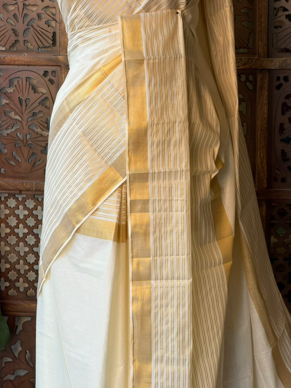 Kerala Cotton saree - ONAM26k2